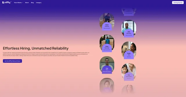 Landing page